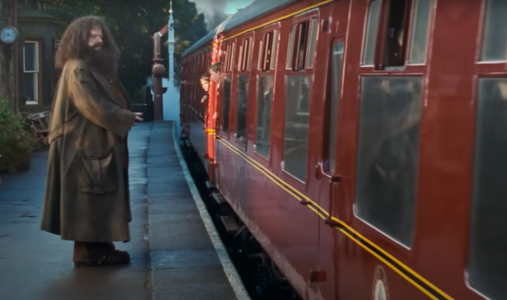 Hogwarts Express and Hagrid